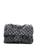 Chanel Pre Owned 2012 2013 Medium Cc Quilted Lambskin Sequin Single Flap Shoulder Bag — Same as shown — Size One Size — Front View