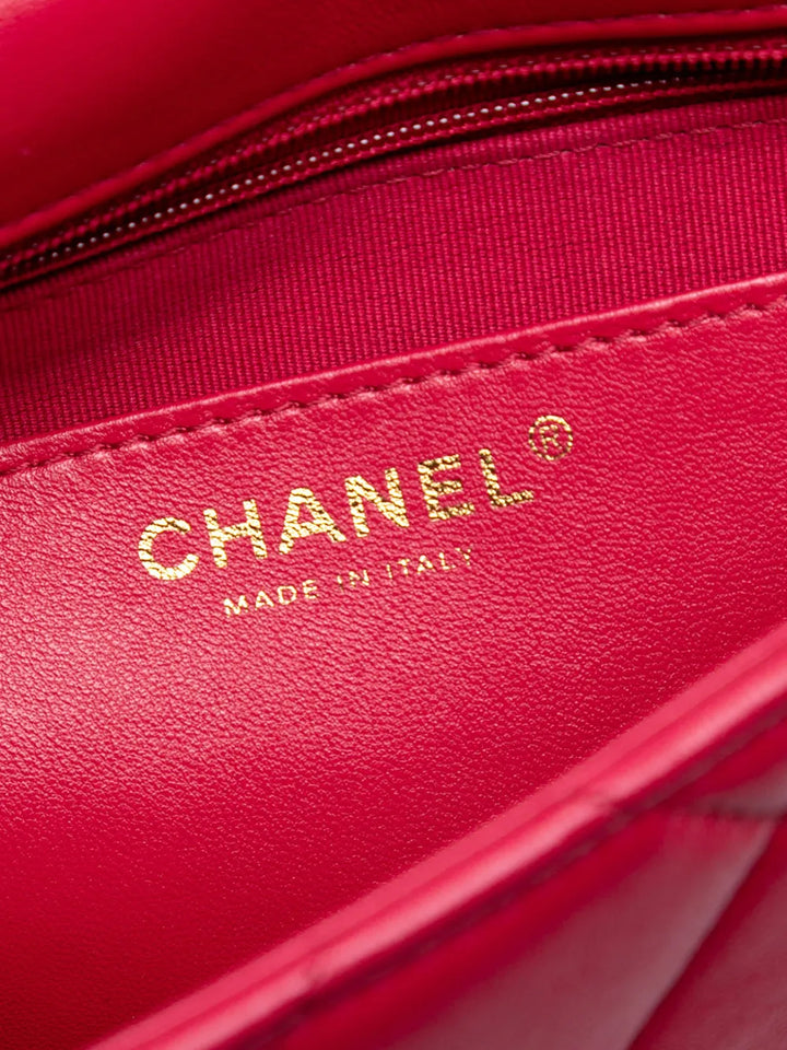 Chanel Pre Owned 2021 2025 Large Quilted Lambskin Funky Town Flap Shoulder Bag — Same as shown — Size One Size — Lifestyle View