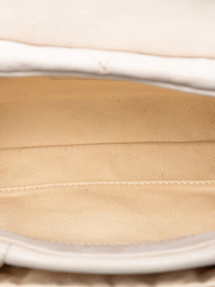 Chanel Pre Owned 2011 Small Iridescent Quilted Calfskin Chic Quilt Flap Shoulder Bag — Same as shown — Size One Size — Detail View