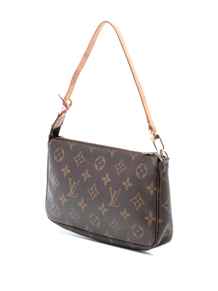 Louis Vuitton Pre Owned 2005 Takashi Murakami Monogram Cherry Pochette Accessoires Shoulder Bag — Same as shown — Size One Size — Back View