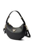 Prada Mini Arque Leather Shoulder Bag — Same as shown — Size One Size — Back View