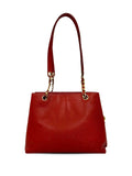 Chanel Pre Owned 1994 1996 Cc Caviar Front Pocket Shoulder Bag — Same as shown — Size One Size — Back View