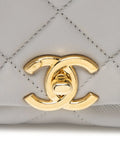 Chanel Pre Owned Small Color Match Flap Shoulder Bag — Same as shown — Size One Size — Lifestyle View