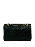 Chanel Pre Owned 1991 1994 Medium Classic Lambskin Double Flap Shoulder Bag — Same as shown — Size One Size — Back View