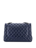 Chanel Pre Owned Classic Double Flap Bag Quilted Caviar Maxi Shoulder Bag — Same as shown — Size One Size — Side View