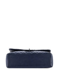 Chanel Pre Owned Classic Double Flap Bag Quilted Caviar Maxi Shoulder Bag — Same as shown — Size One Size — Top View