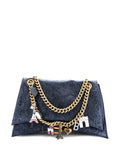 Balenciaga Pre Owned Crush Charm Chain Flap Bag Leather Medium Shoulder Bag — Same as shown — Size One Size — Front View