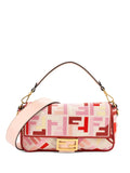 Fendi Pre Owned Baguette Nm Bag Zucca Embroidered Canvas Medium Shoulder Bag — Same as shown — Size One Size — Front View