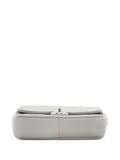 Chanel Pre Owned Resin Elegant Chain Flap Bag Quilted Lambskin Small Shoulder Bag — Same as shown — Size One Size — Top View