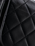 Chanel Pre Owned Westminster Tangled Pearl Chain Flap Bag Quilted Lambskin Medium Shoulder Bag — Same as shown — Size One Size — Detail View