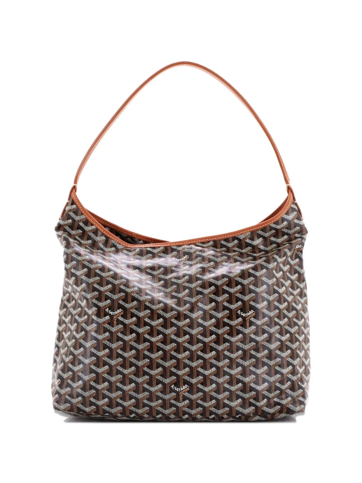 Goyard Pre Owned Boheme Coated Canvas Hobo Bag — Same as shown — Size One Size — Side View