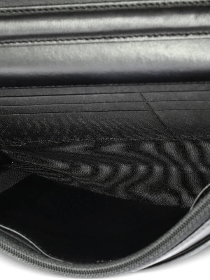 Chanel Pre Owned Airlines Wallet On Chain Quilted Printed Leather Shoulder Bag — Same as shown — Size One Size — Lifestyle View