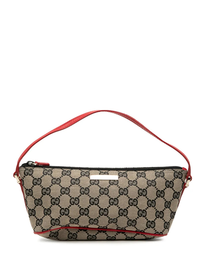 Gucci Pre Owned 2000 2015 Gg Canvas Boat Shoulder Bag — Same as shown — Size One Size — Front View