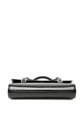 Burberry Pre Owned 2000 2017 House Check Embossed Patent Shoulder Bag — Same as shown — Size One Size — Top View