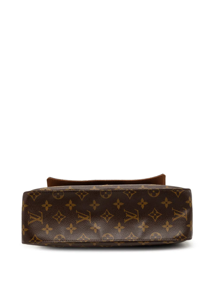 Louis Vuitton Pre Owned 2002 Monogram Mini Looping Shoulder Bag — Same as shown — Size One Size — Top View
