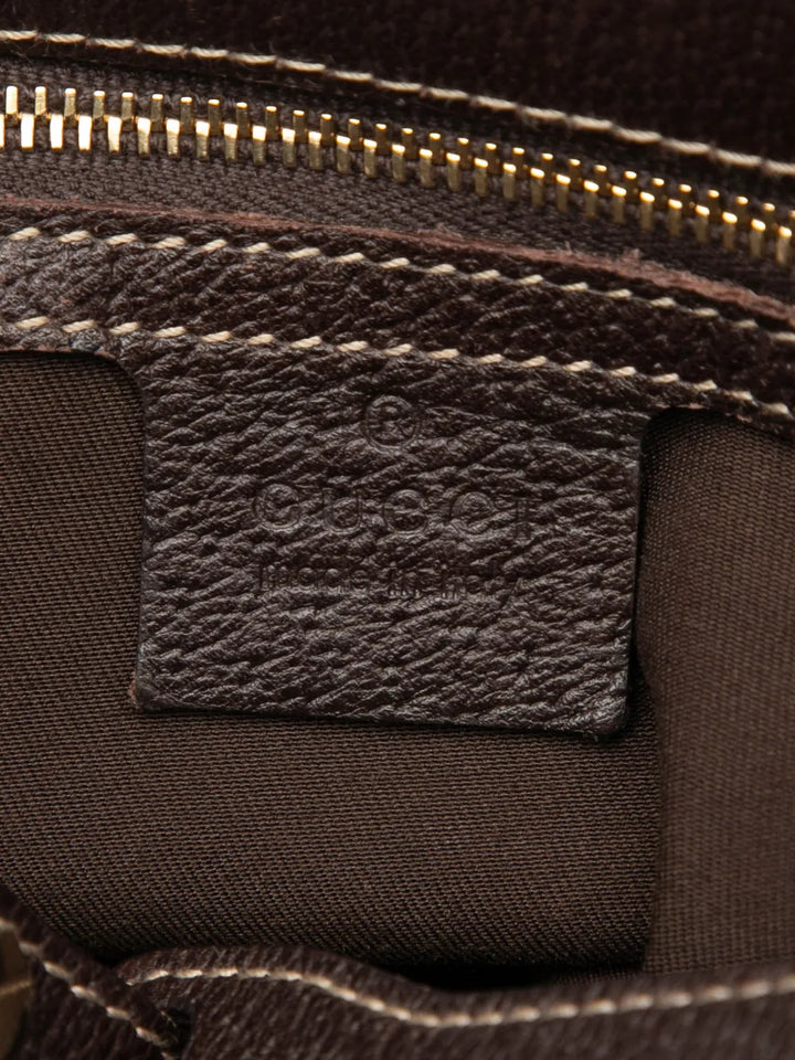 Gucci Pre Owned 2000 2015 Horsebit Canvas Shoulder Bag — Same as shown — Size One Size — Lifestyle View