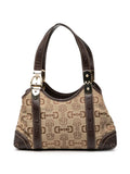 Gucci Pre Owned 2000 2015 Horsebit Canvas Shoulder Bag — Same as shown — Size One Size — Front View