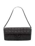 Chanel Pre Owned 2000 2002 New Travel Line Nylon East West Flap Shoulder Bag — Same as shown — Size One Size — Front View