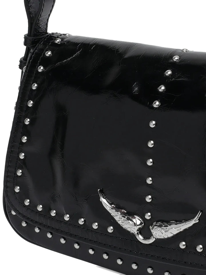 Zadigvoltaire Studs Removable Strap Shoulder Bag — Same as shown — Size One Size — Top View