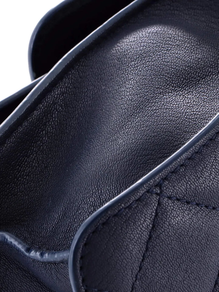 Chanel Pre Owned Cc Box Flap Bag Quilted Calfskin Small Shoulder Bag — Same as shown — Size One Size — Detail View