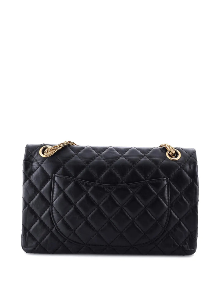 Chanel Pre Owned Lucky Charms Reissue 255 Flap Bag Quilted Aged Calfskin 225 Shoulder Bag — Same as shown — Size One Size — Side View