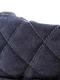 Chanel Pre Owned Stretch Spirit Cabas Quilted Denim Large Shoulder Bag — Same as shown — Size One Size — Lifestyle View