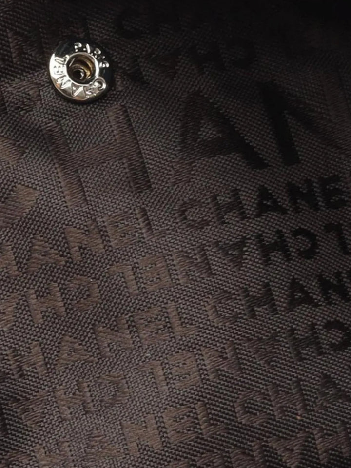 Chanel Pre Owned 2004 2005 Caviar Chocolate Bar Shoulder Bag — Same as shown — Size One Size — Side View