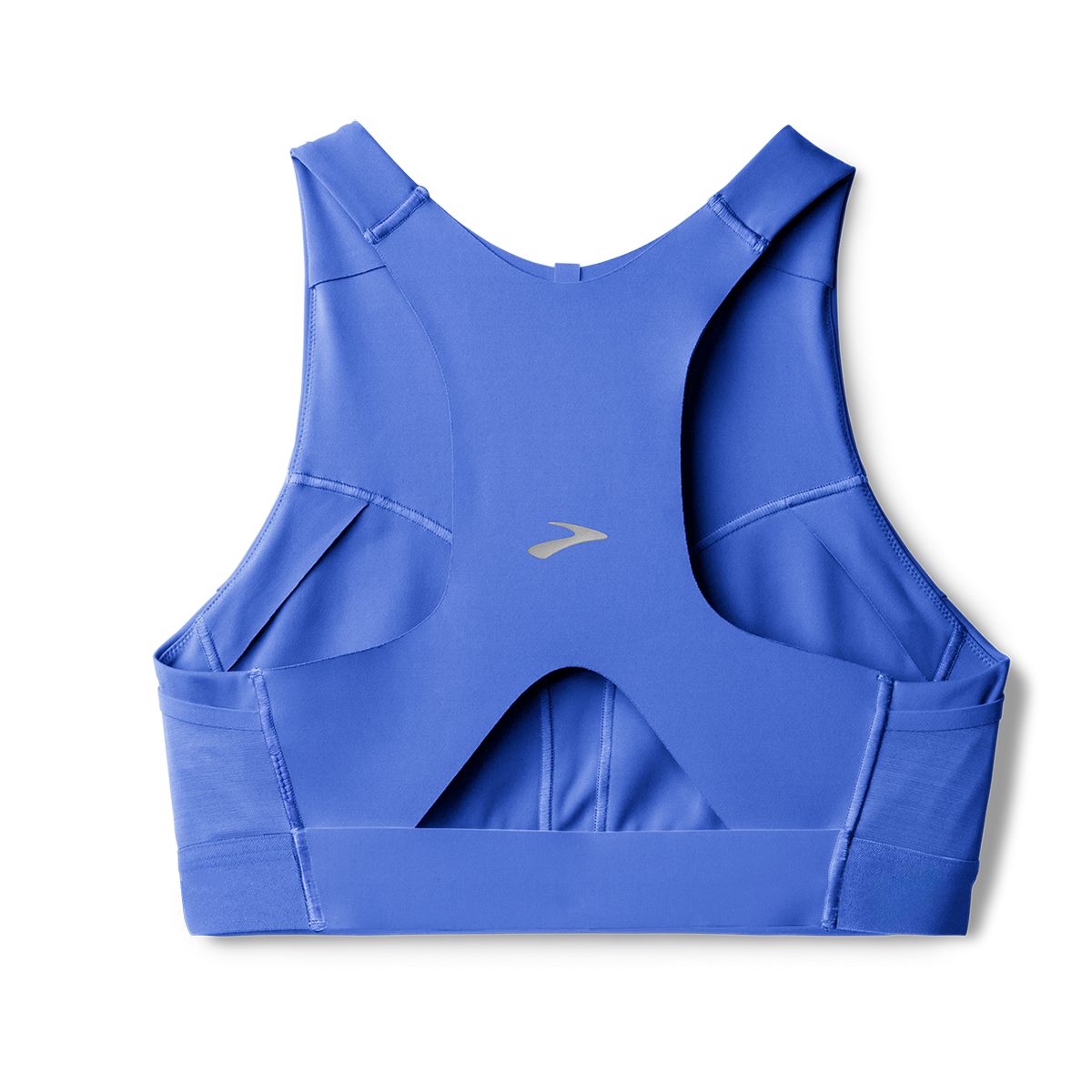 Brooks 3 Pocket Sports Bra — Bluebell — Size 32AB — Detail View