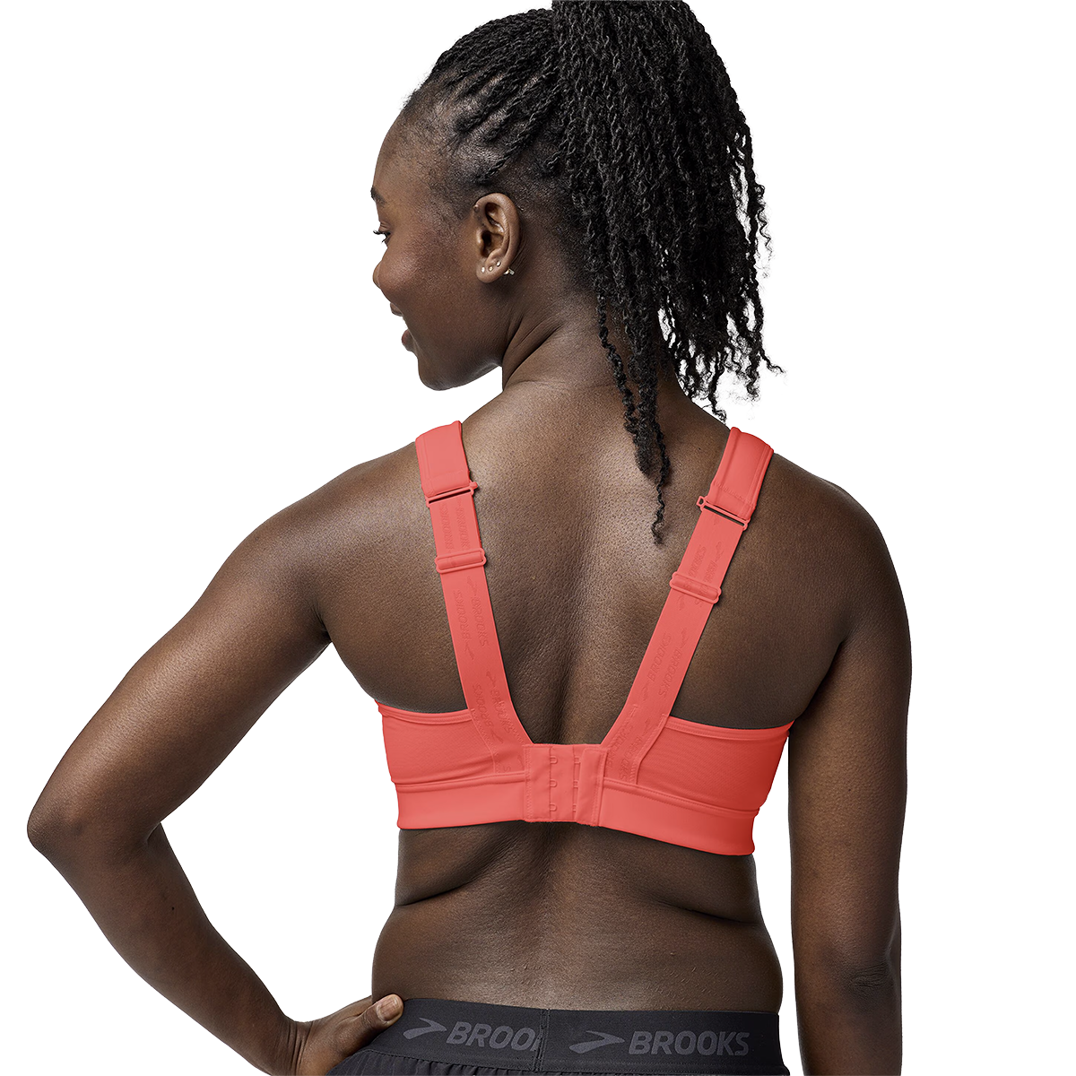 Brooks Convertible Sports Bra 2.0 — Black — Size 32D — Alternate View 14