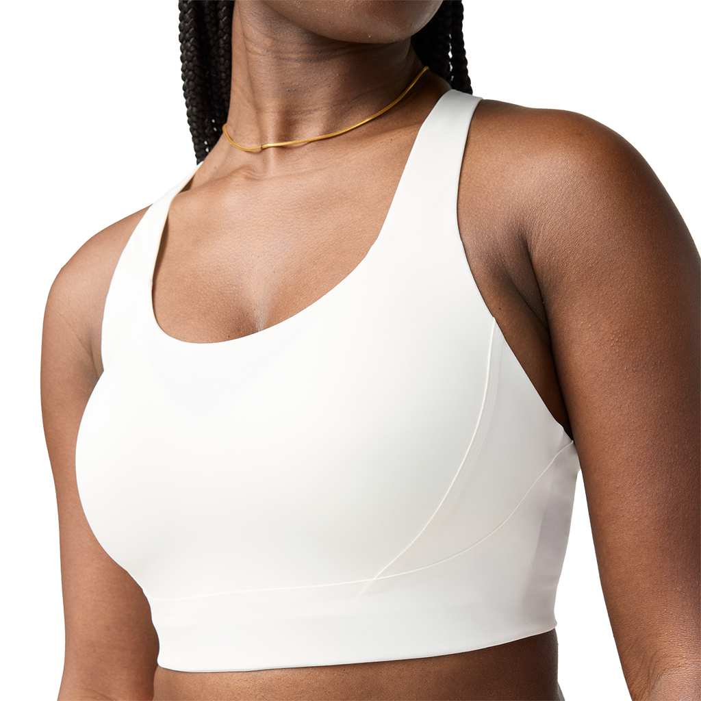Brooks Limitless Racerback Bra — Black — Size 32B — Front View