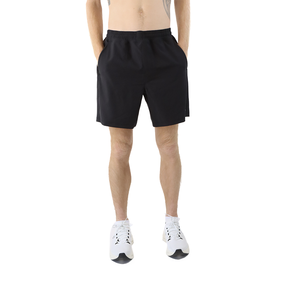 F2R Mens Lightstreme 7" Short — Black — Size Small — Front View