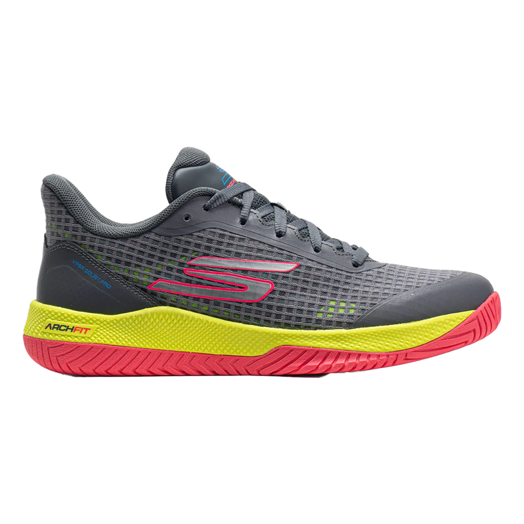 Skechers Viper Court Pro — Black - Blue — Size B — Width 6 — Alternate View 27