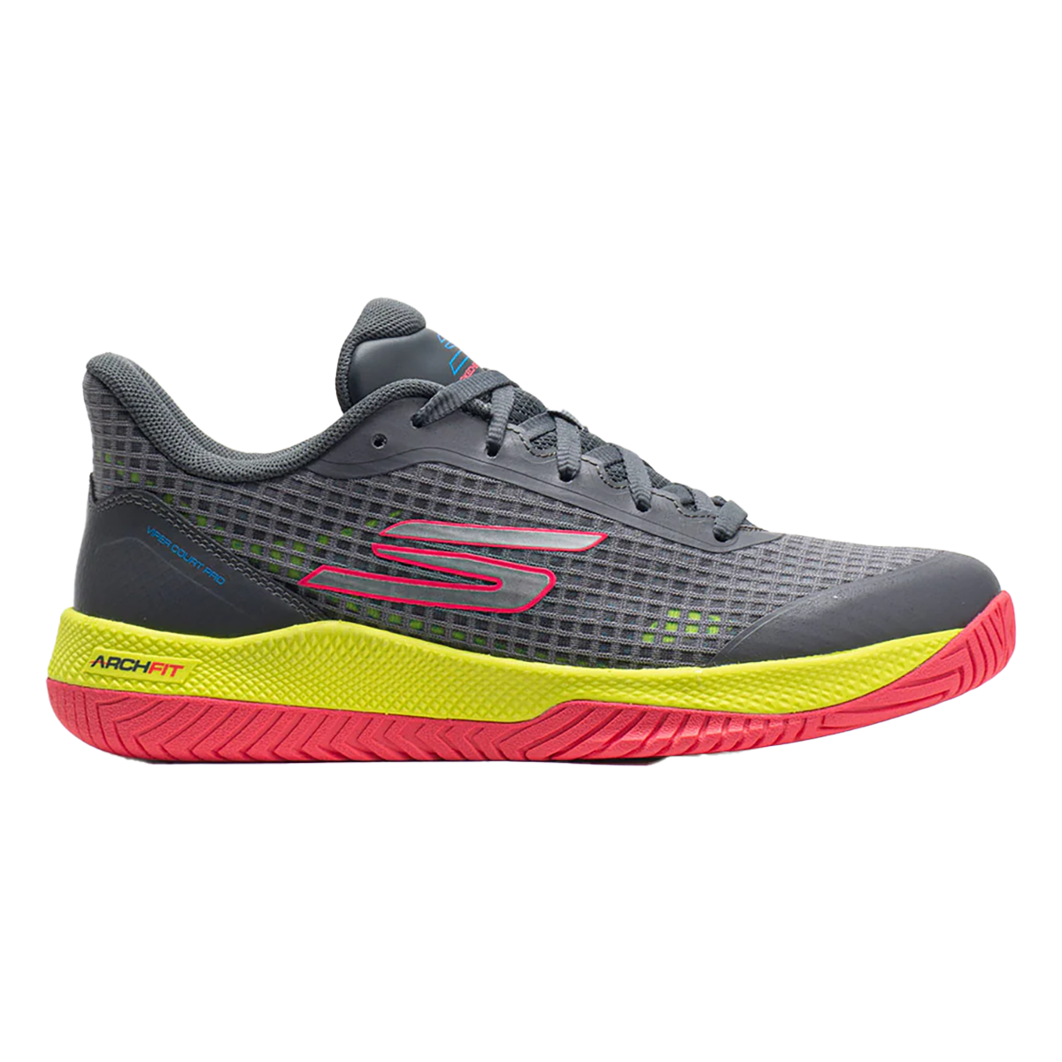 Skechers Viper Court Pro — Black - Blue — Size B — Width 6 — Alternate View 27