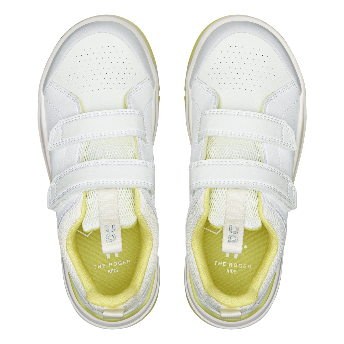 ON THE ROGER Kids — White - Limelight — Size C — Width 10.5 — Alternate View 11