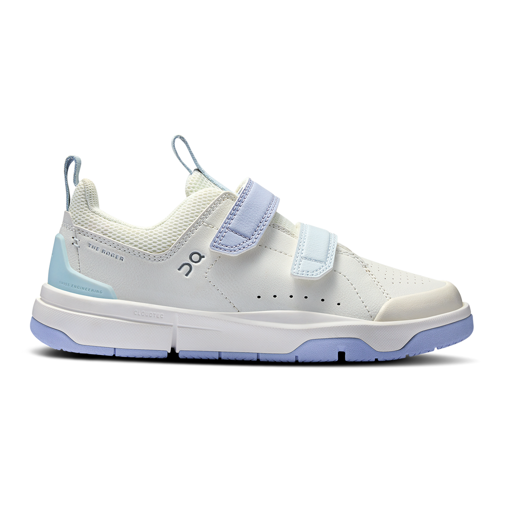 ON THE ROGER Kids — White - Limelight — Size C — Width 10.5 — Front View