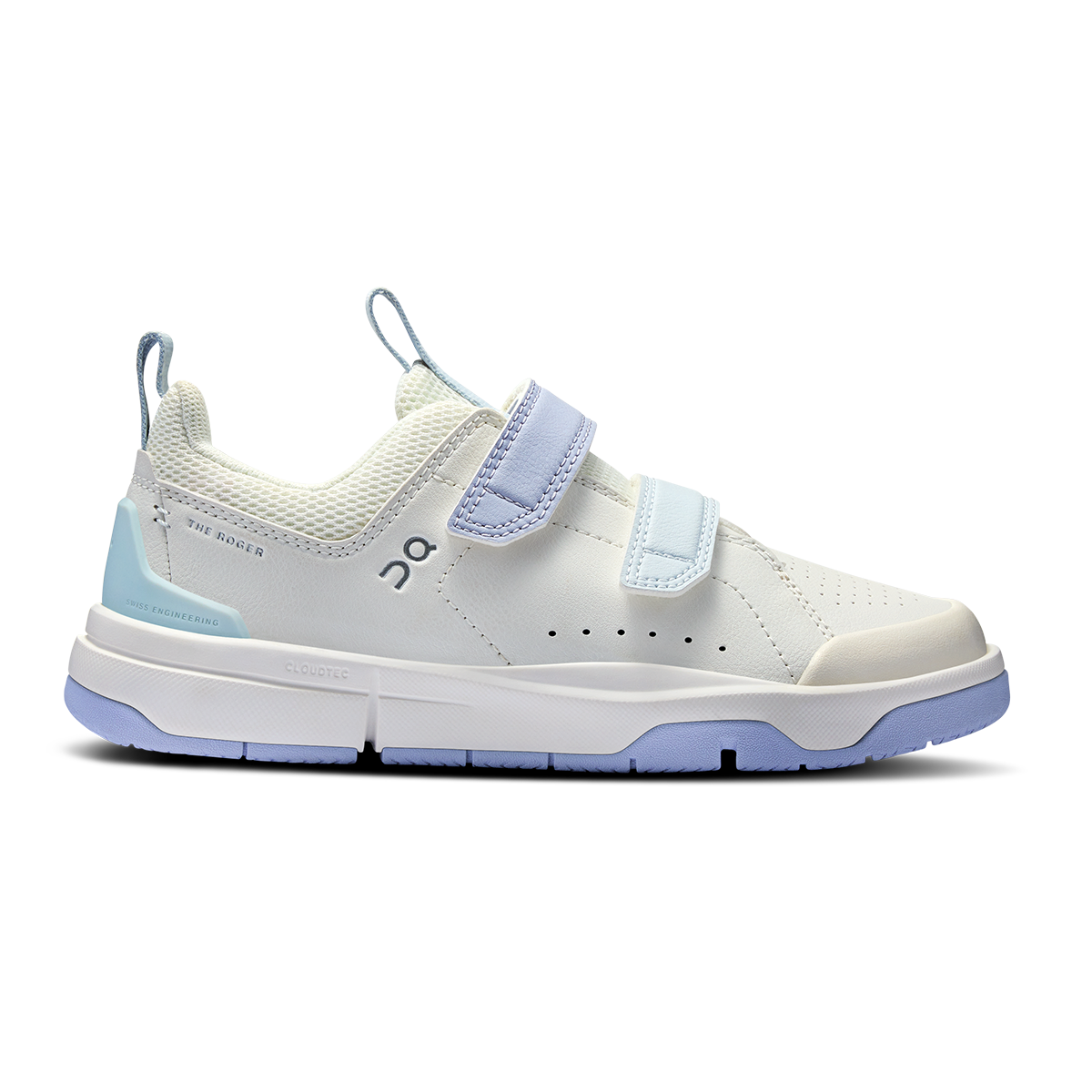 ON THE ROGER Kids — White - Limelight — Size C — Width 10.5 — Front View