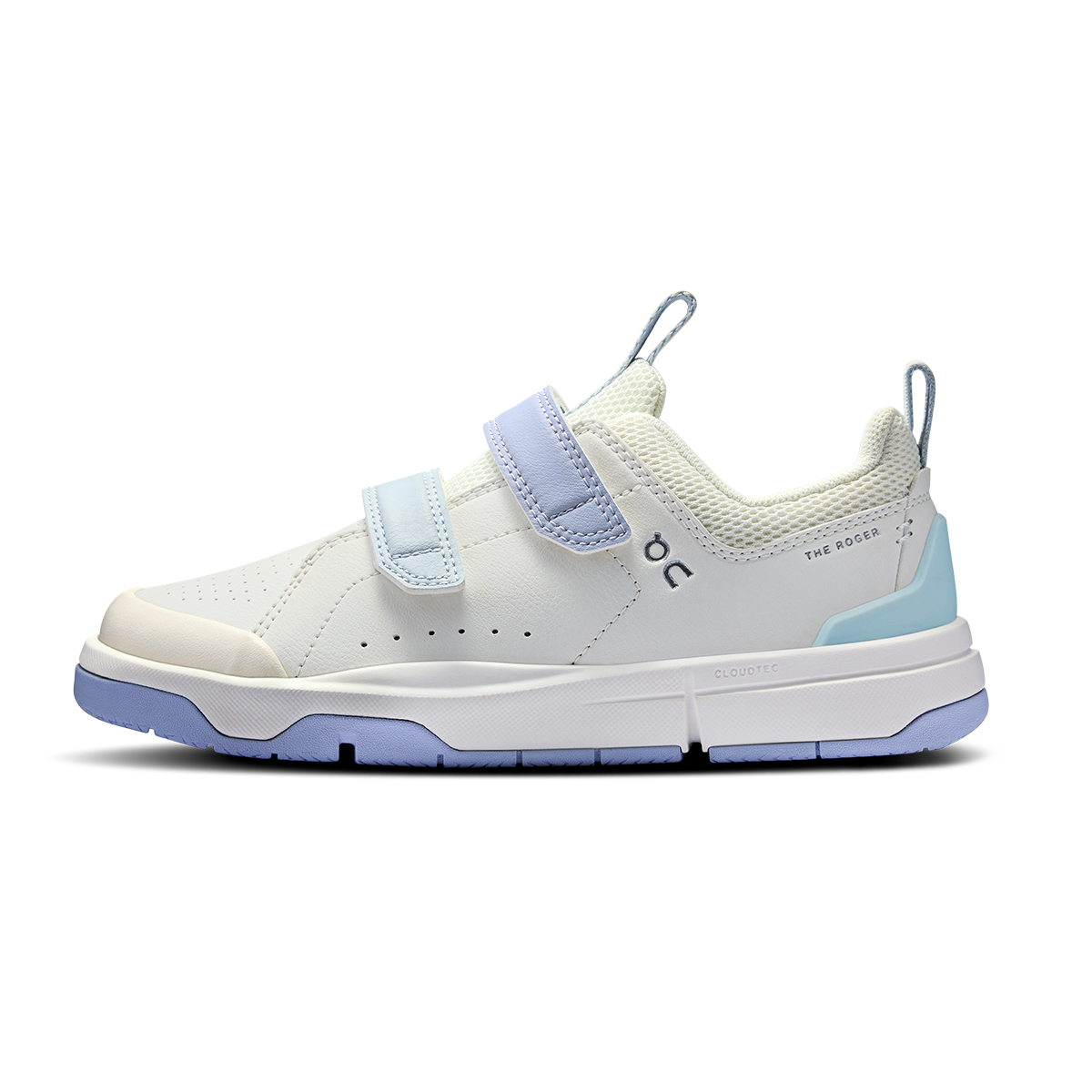 ON THE ROGER Kids — White - Limelight — Size C — Width 10.5 — Side View