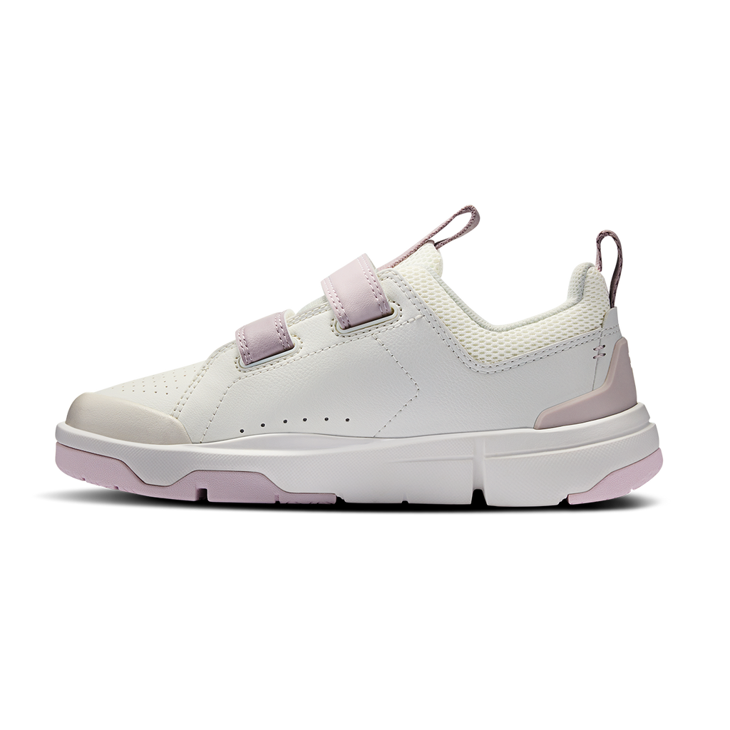 ON THE ROGER Kids — White - Limelight — Size C — Width 10.5 — Lifestyle View