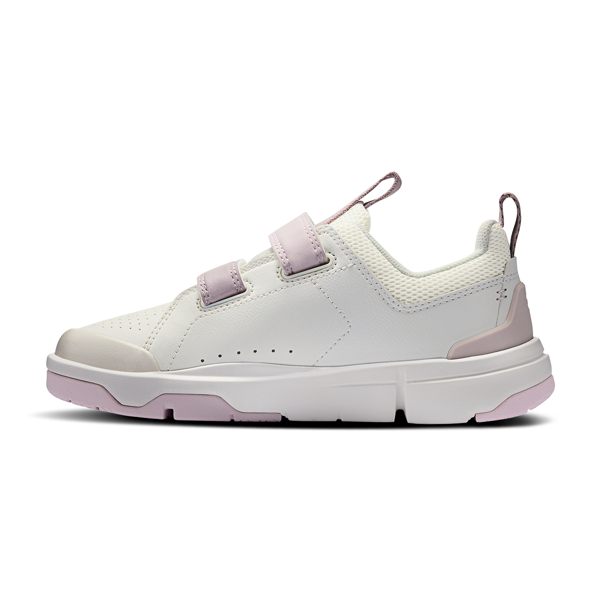 ON THE ROGER Kids — White - Limelight — Size C — Width 10.5 — Lifestyle View
