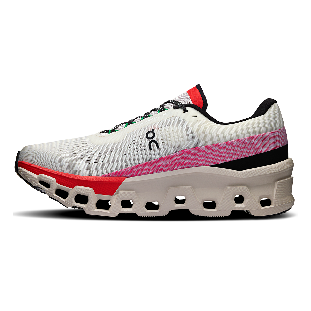 ON Cloudmonster 2 — Undyed - Zest — Size D — Width 7 — Lifestyle View