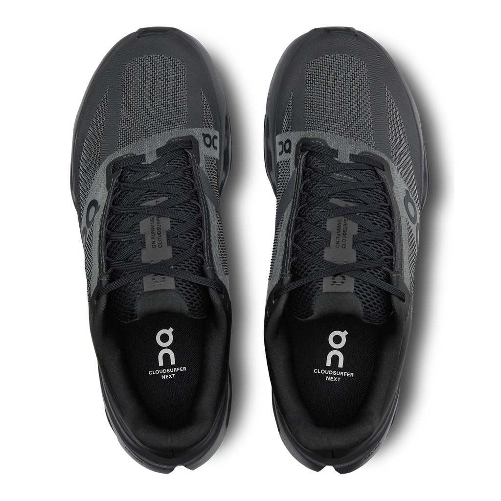 ON Cloudsurfer Next — Glacier - White — Size B — Width 10 — Back View
