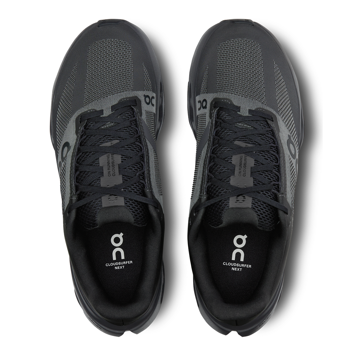 ON Cloudsurfer Next — Glacier - White — Size B — Width 10 — Back View
