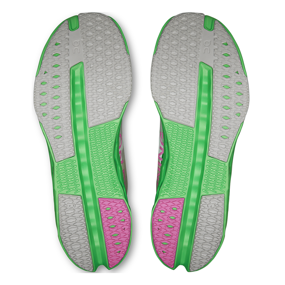 ON Cloudsurfer Next — Wolf - Honeydew — Size D — Width 9 — Top View