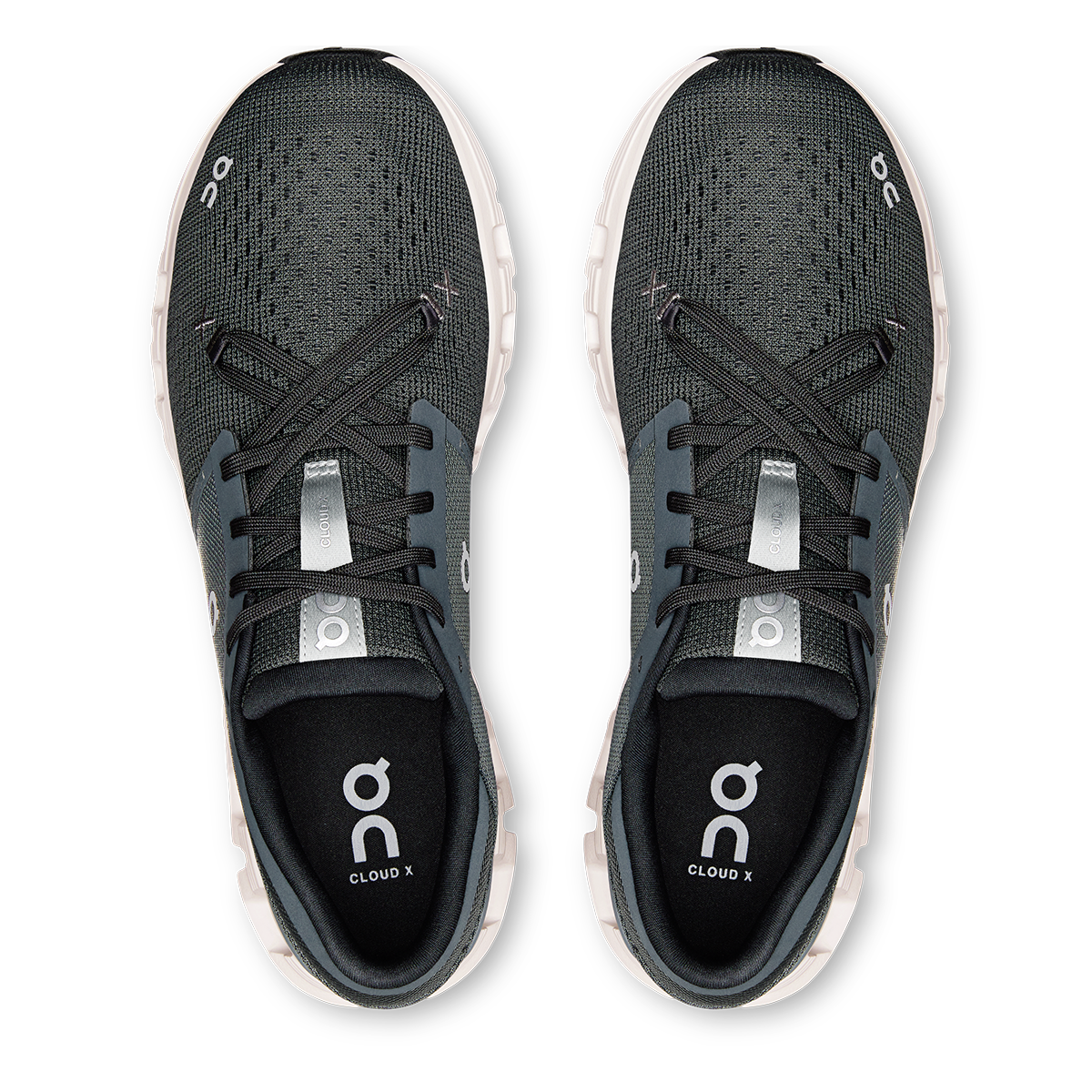 ON Cloud X V4 — Black - Eclipse — Size D — Width 10 — Alternate View 11