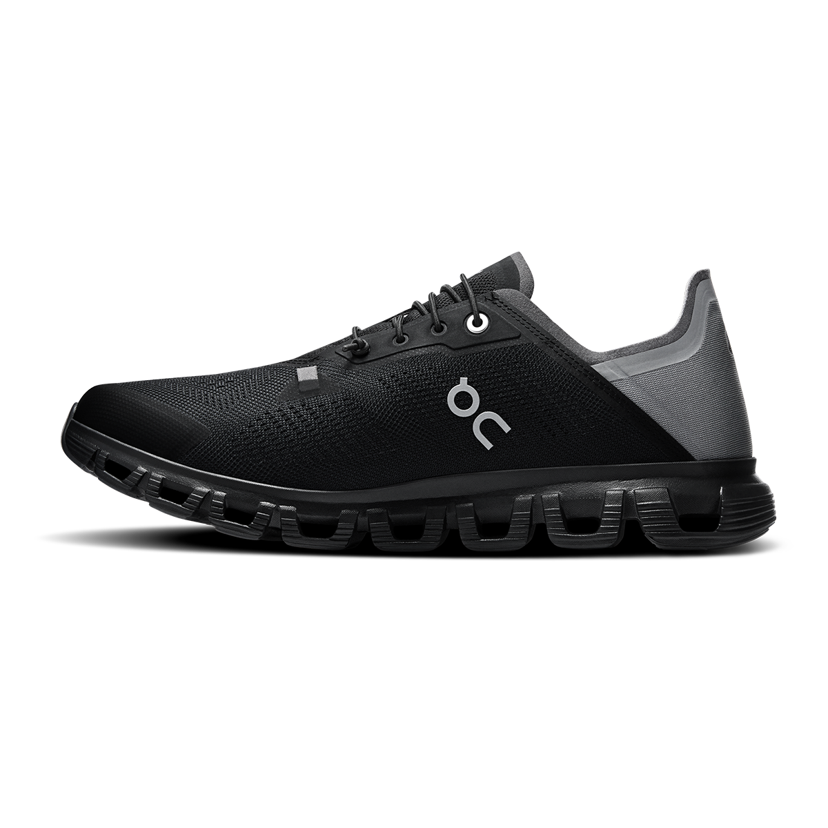 ON Cloud 6 Coast — Black - White — Size D — Width 12.5 — Alternate View 26