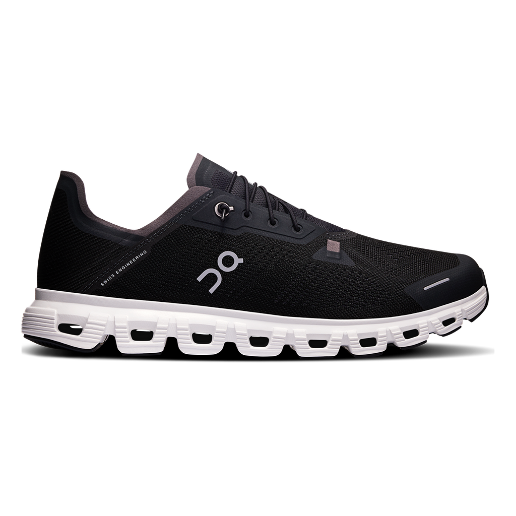 ON Cloud 6 Coast — Black - White — Size D — Width 12.5 — Alternate View 13