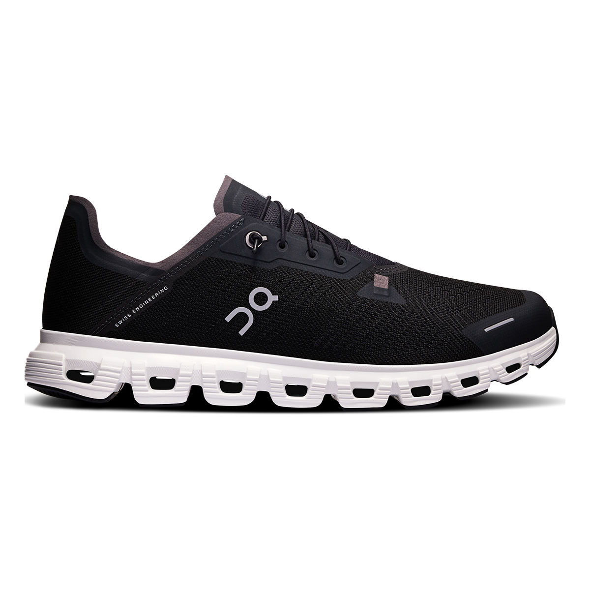 ON Cloud 6 Coast — Black - White — Size D — Width 12.5 — Alternate View 13