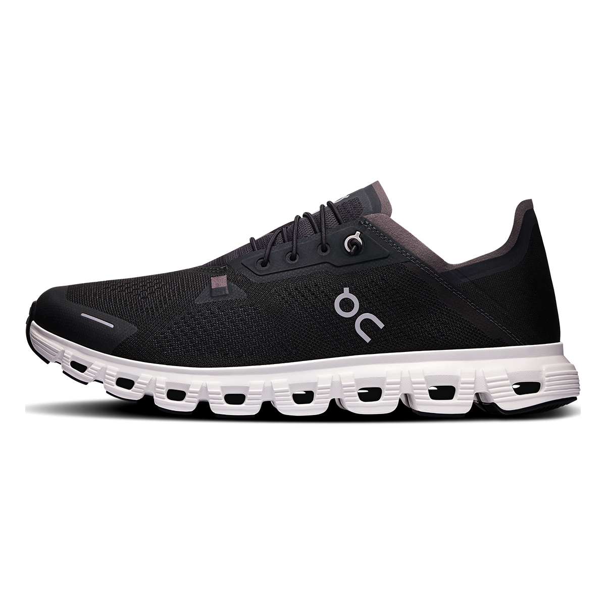 ON Cloud 6 Coast — Black - White — Size D — Width 12.5 — Alternate View 14
