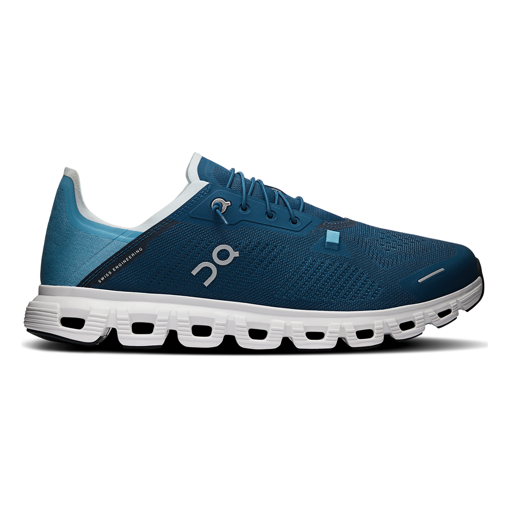 ON Cloud 6 Coast — Black - White — Size D — Width 12.5 — Alternate View 9