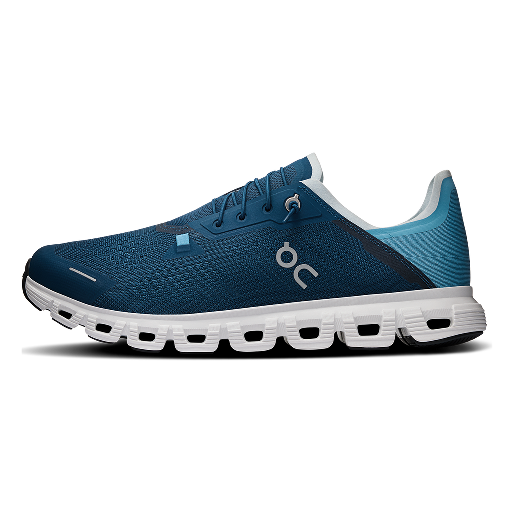ON Cloud 6 Coast — Black - White — Size D — Width 12.5 — Alternate View 10